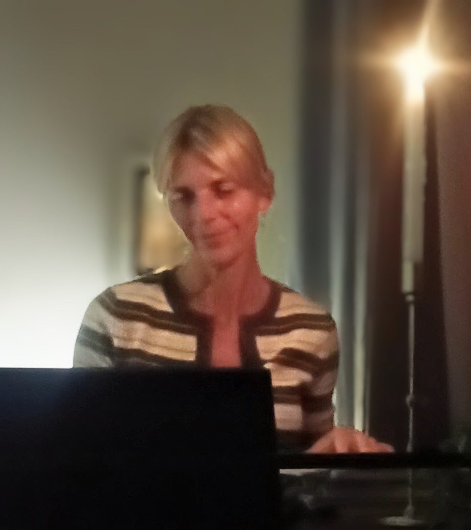 Maja Wise during an online coaching session